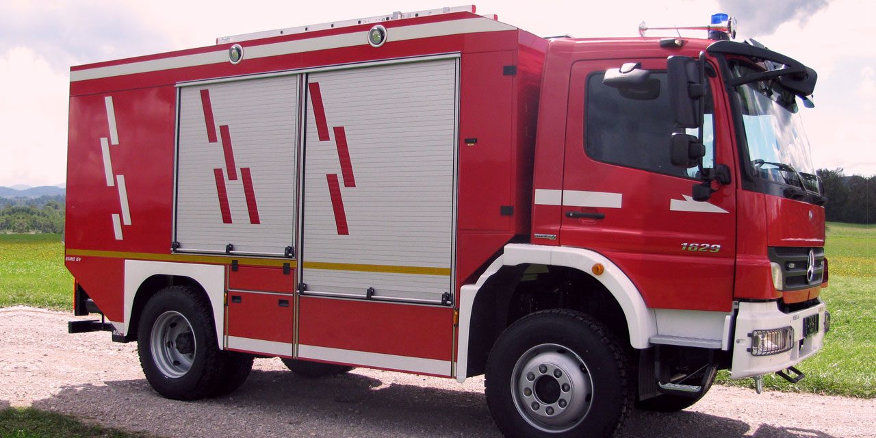 Logistic firefighting truck – EURO GV Firefighting truck